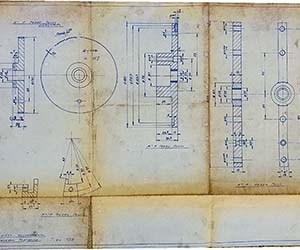 Technical drawing of Fratelli Mazzola